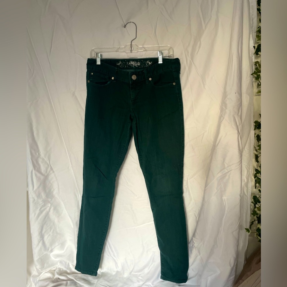 Green Express Skinny Jeans